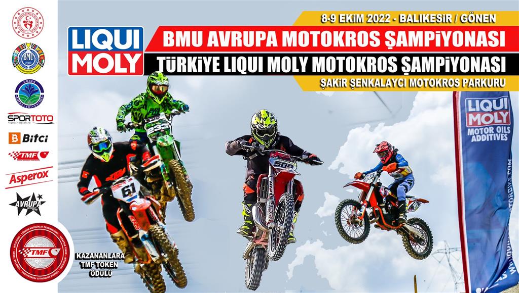 8-9 Ekim tarihlerinde BMU Avrupa Motokros Şampiyonası ve Türkiye Liqui Moly Motokros Şampiyonası
