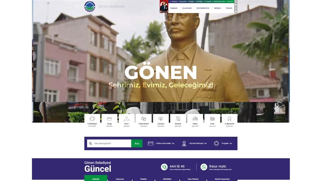 Gönen Belediyesi Web Sitesini Yenileyerek Büyük Tasarruf Sağladı