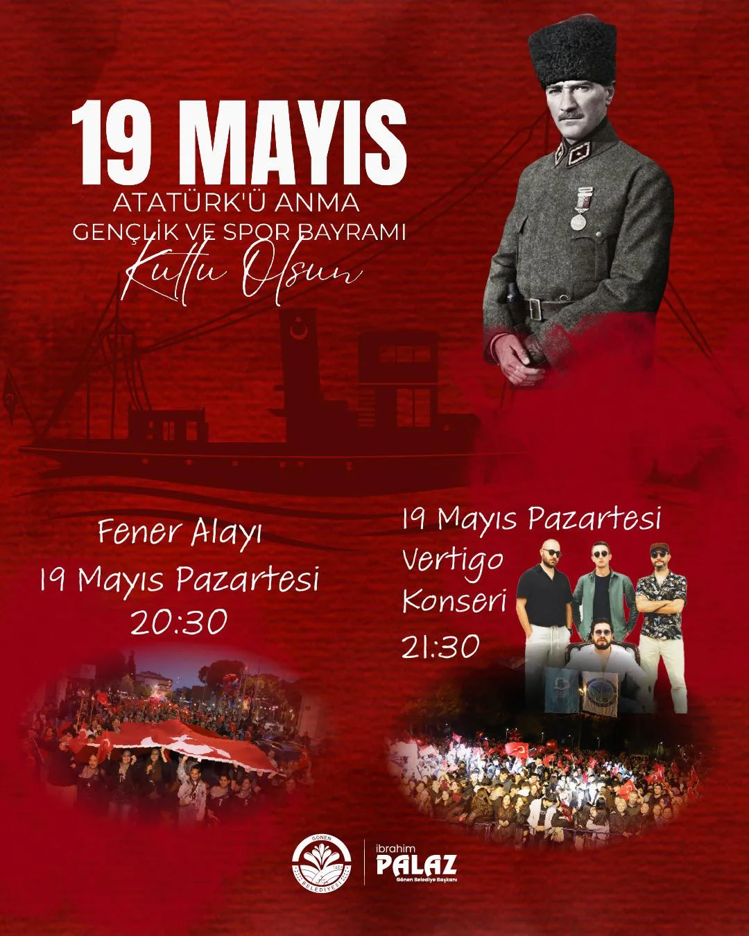 19 Mayıs Atatürk’ü Anma, Gençlik ve Spor Bayramı
