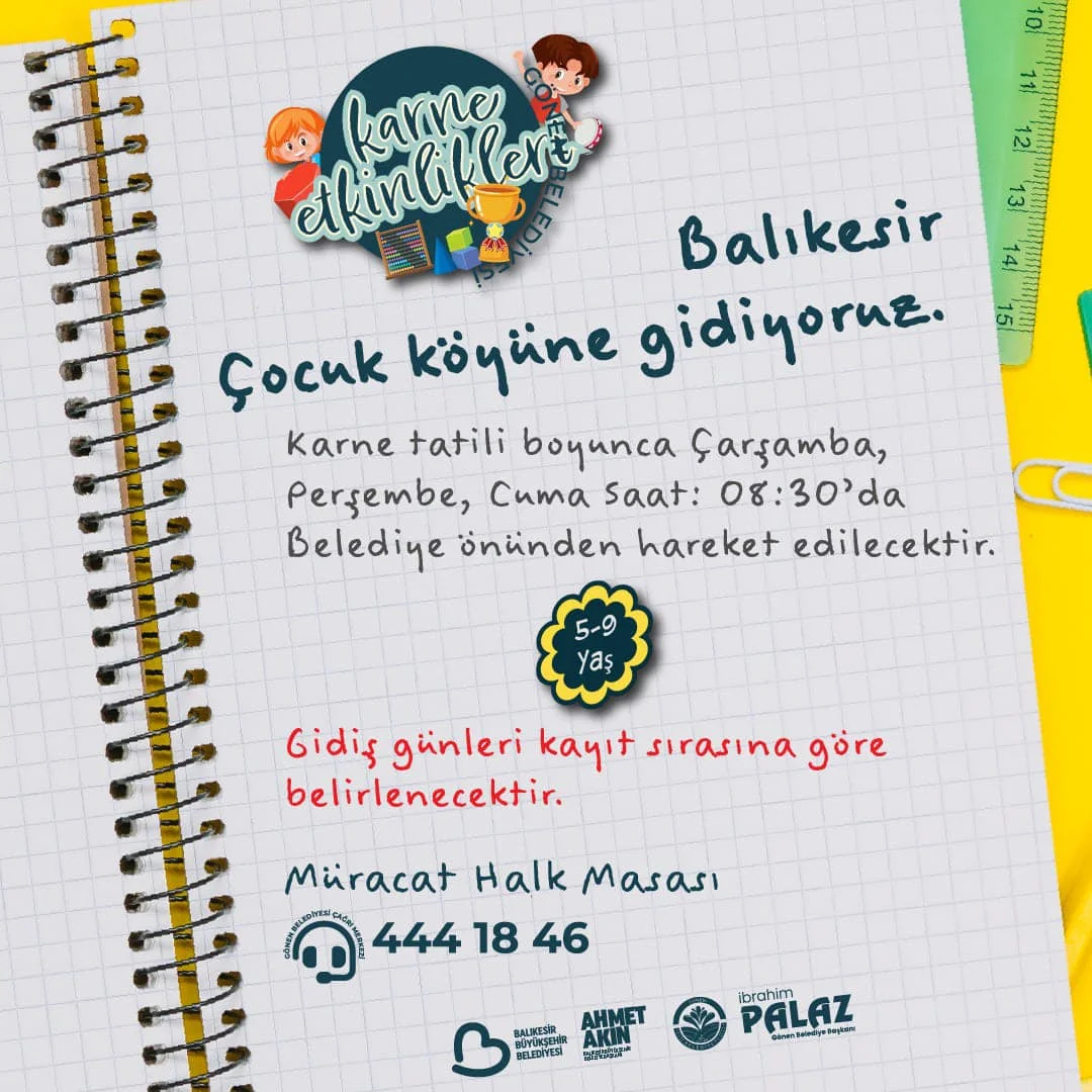 Balıkesir Çocuk Köyüne Gidiyoruz!