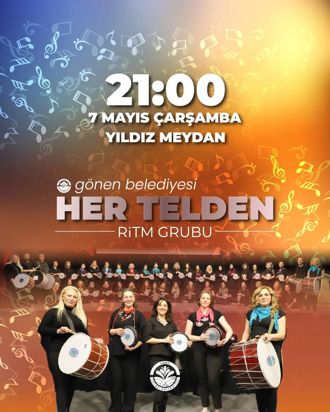 GÖNEN BELEDİYESİ HER TELDEN RİTİM GRUBU KONSERİ