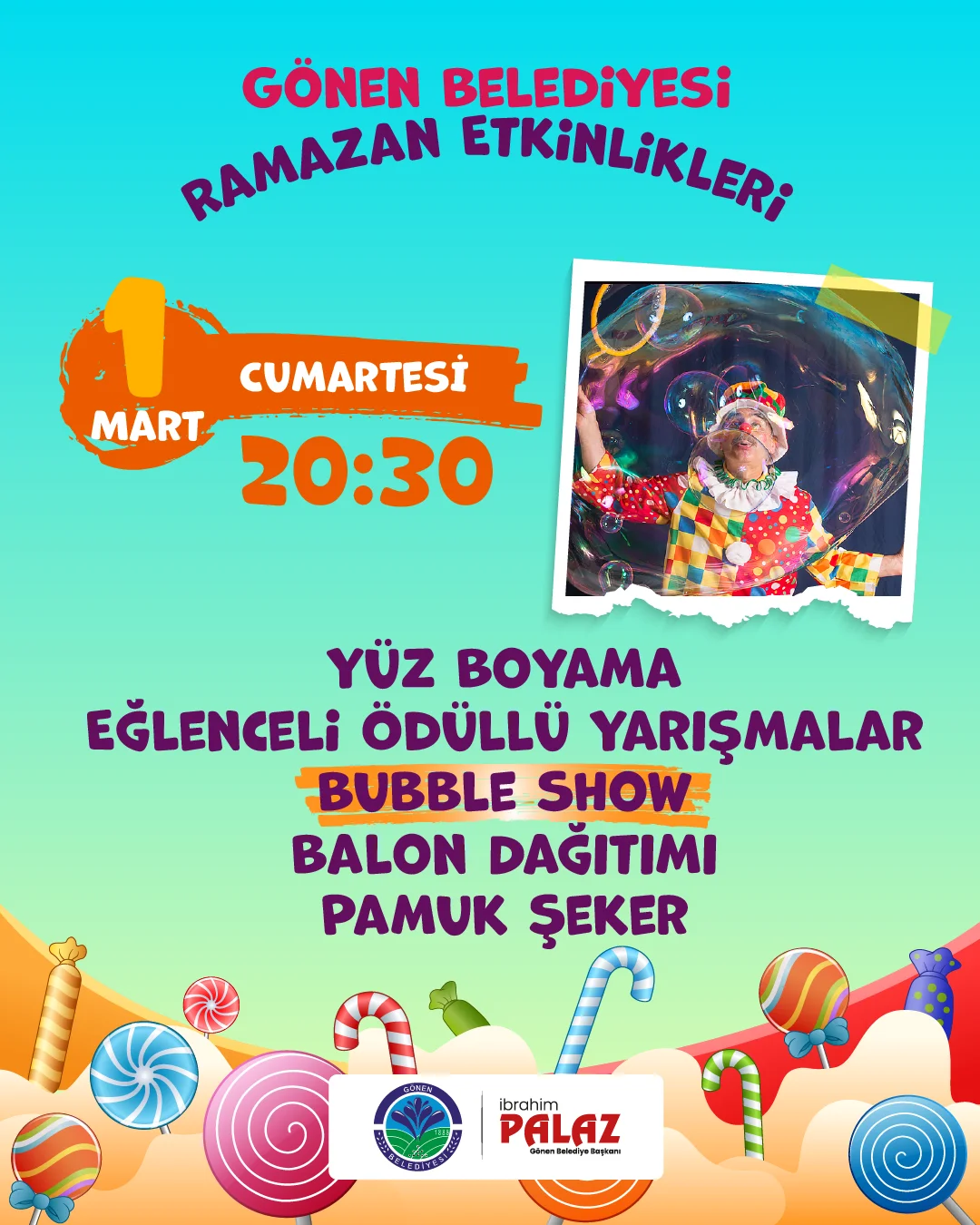Gönen Belediyesi Ramazan Etkinlikleri 1 Mart 2025