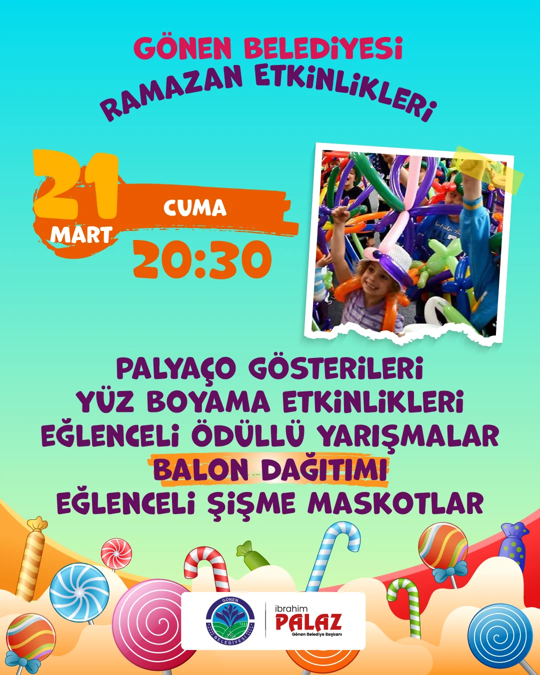 Gönen Belediyesi Ramazan Etkinlikleri