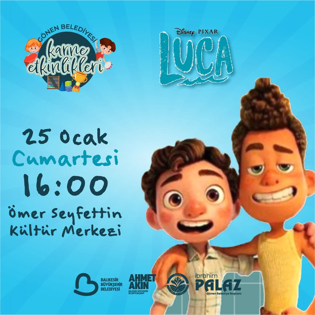 Luca Animasyon Film Gösterimi