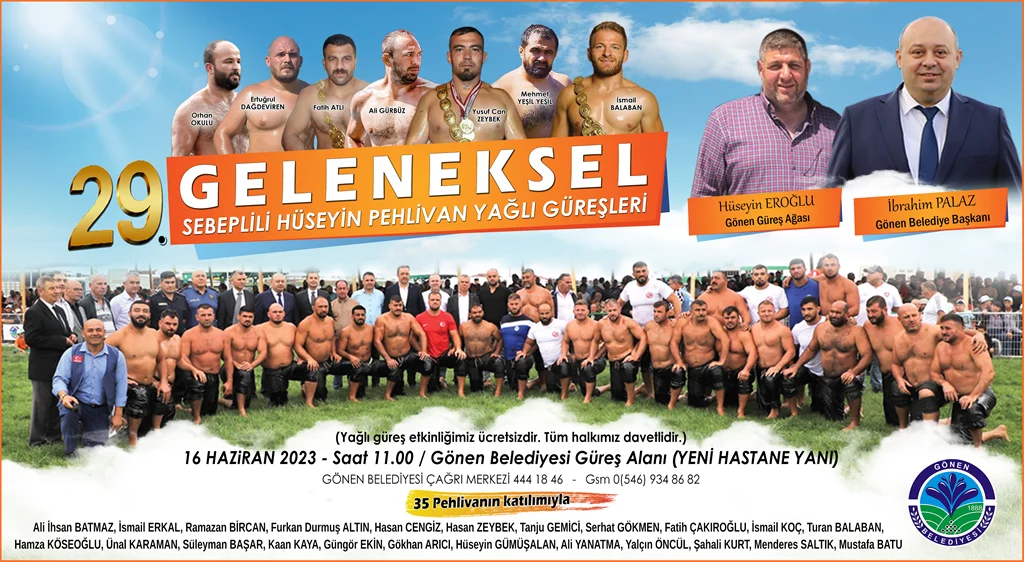 Sebeplili Hüseyin Pehlivan Yağlı Güreşleri 2023