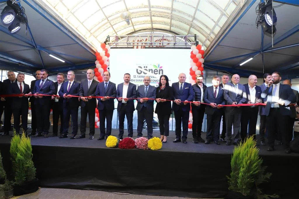 12. Tarım, Hayvancılık, Gıda Sanayi ve Otomotiv Fuarı Açılışı Gerçekleştirildi