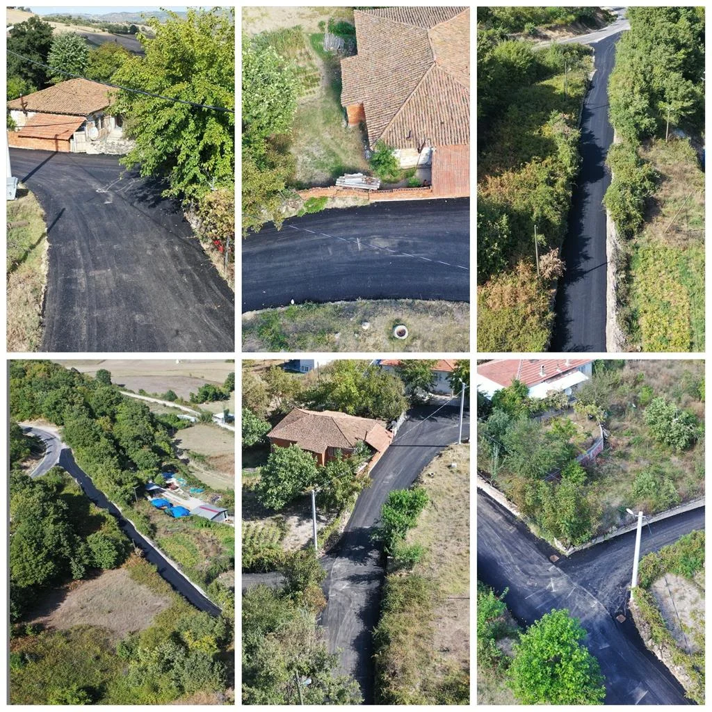 Asfalt Yol Yapım Çalışmalarımız.