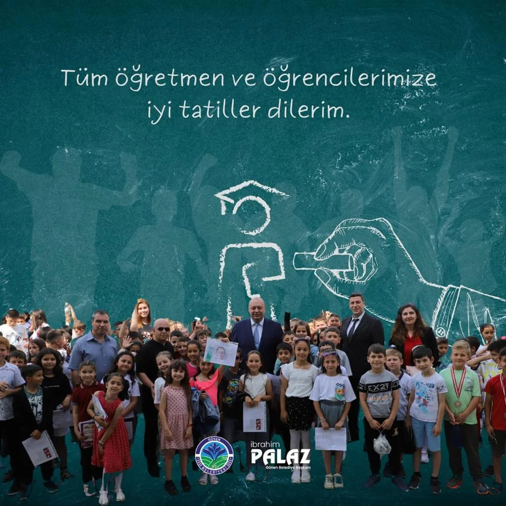 İbrahim Palaz'dan Karne Mesajı