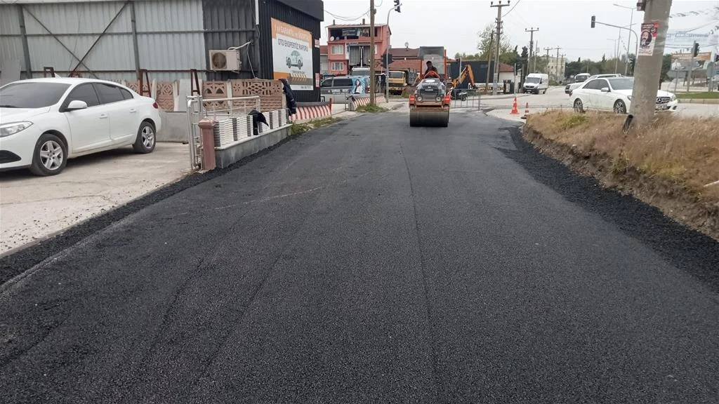 Karşıya Mahallesi 450 Sokak Asfalt Çalışmaları