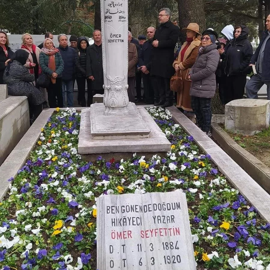 Ömer Seyfettin Mezarı Başında Anıldı