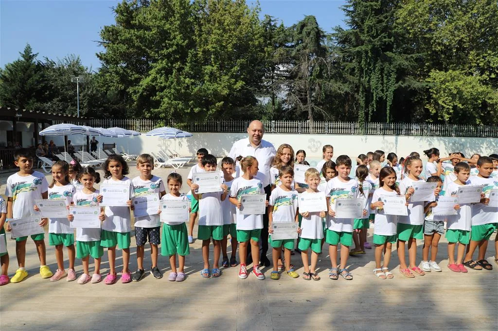 Yüzme Kursu 2. Etap Sona Erdi